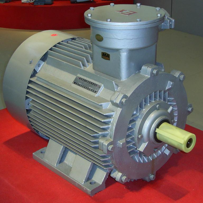 YE3-280M-2防爆电机45°角实拍